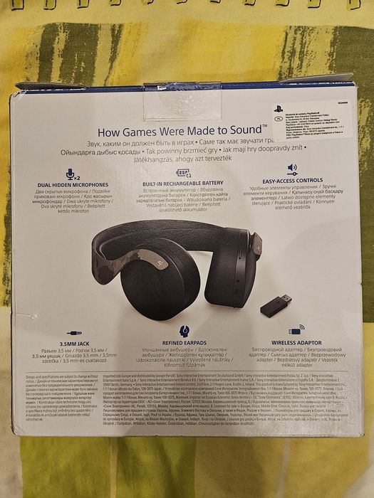Nowe Bezprzewodowe Słuchawki Sony Pulse 3D Moro PS5
