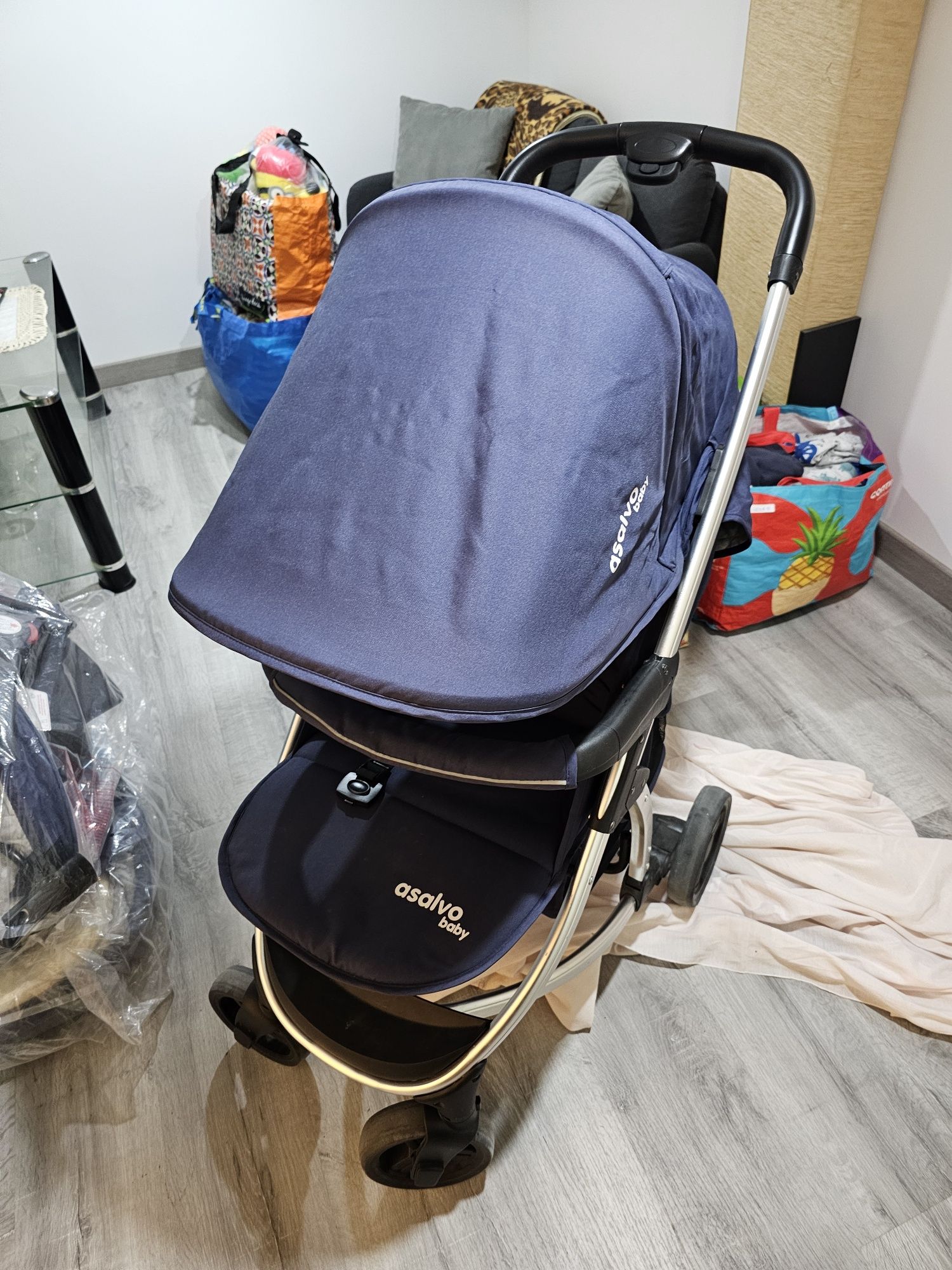 Carrinho trio de bebé