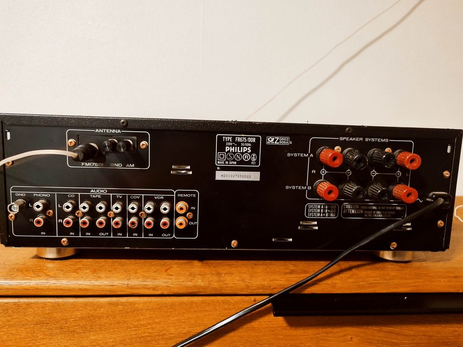 WYPRZEDAŻ! 2 X 60 Watt Amplituner Philips FR 675
