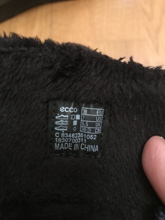 Ботинки женские ЭККО зимние