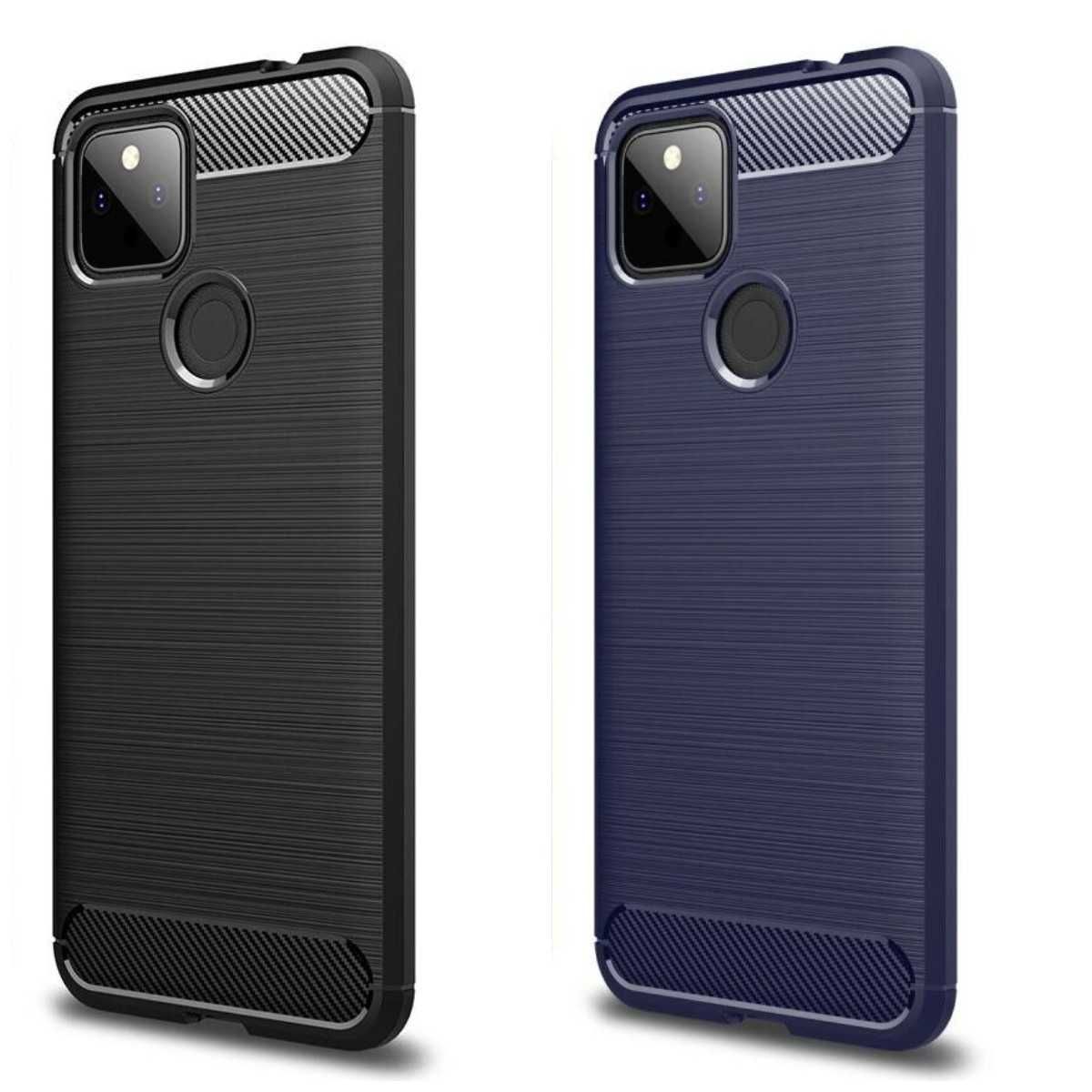 Противоударный чехол накладка для Google Pixel 4 4XL 4A 5 5A карбон