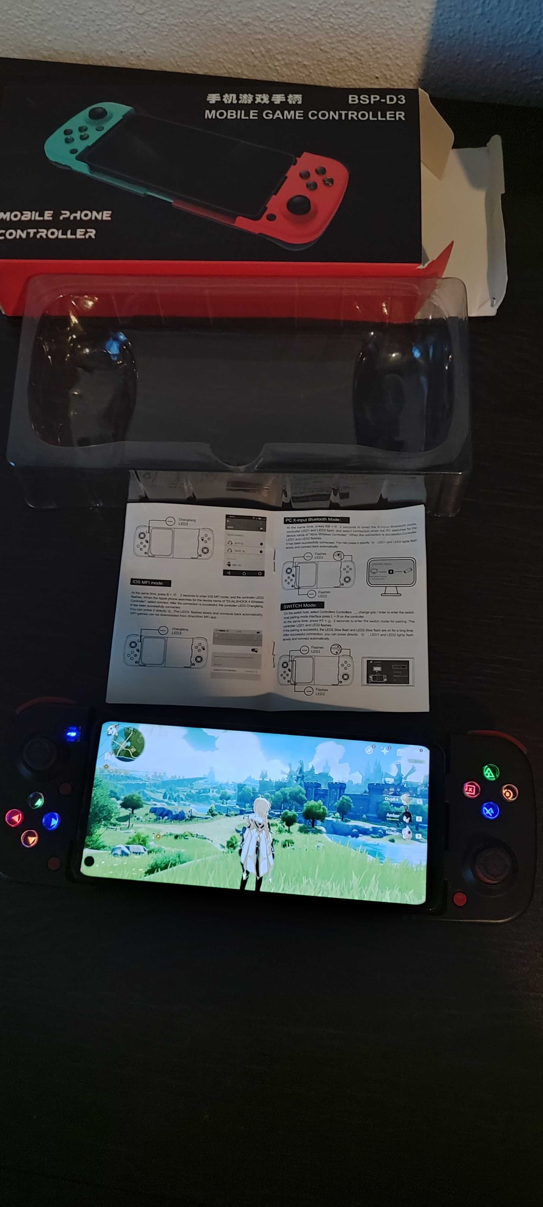 Wireless Mobile Gaming Gamepad Android/iOS/PC/PS4/PS3