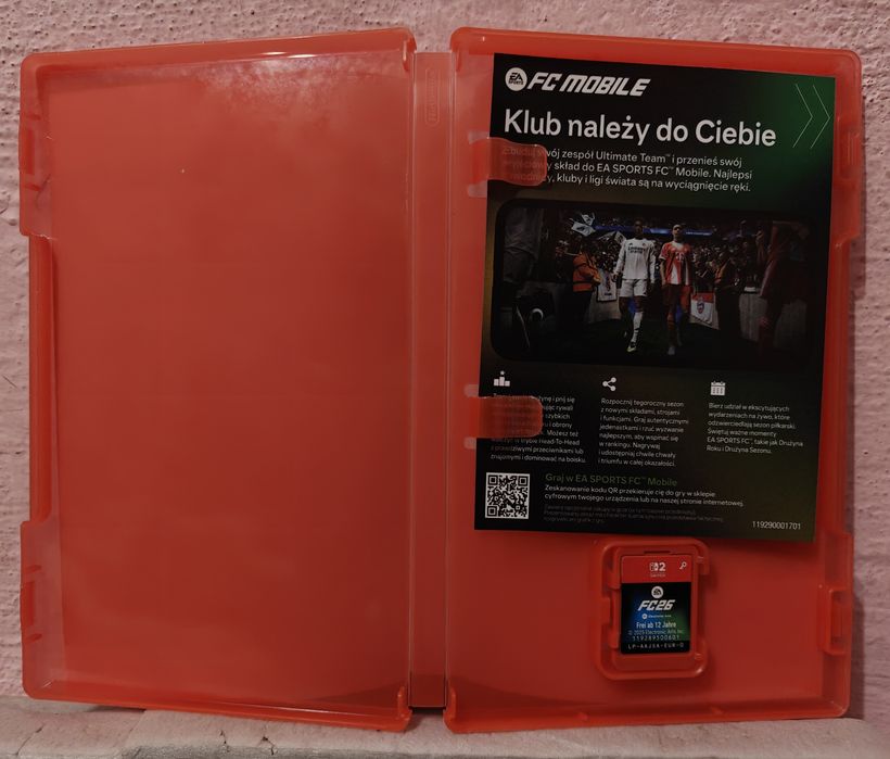 "EA FC 26" (Fifa 2026) Nintendo Switch 2 + футболка ea fc!