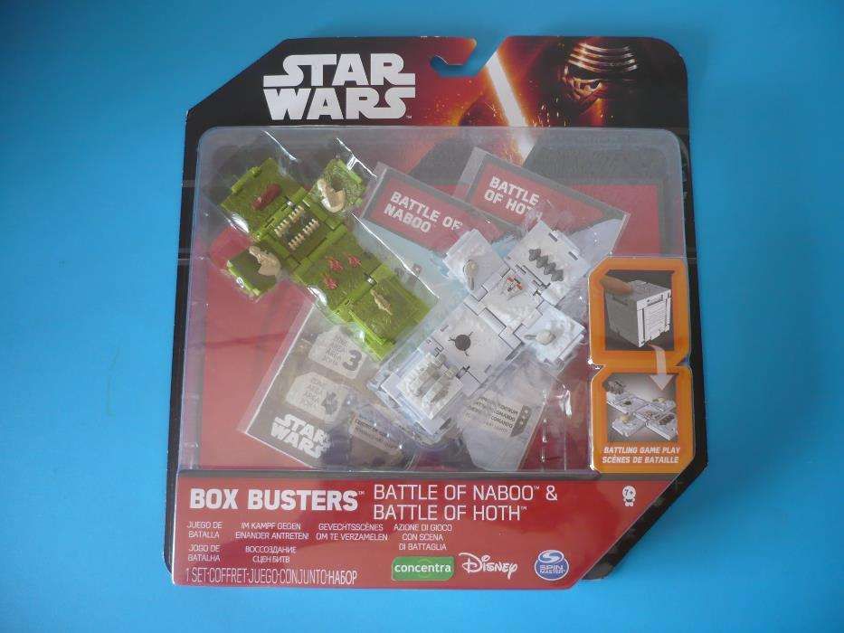 STAR WARS box busters ( Novos )