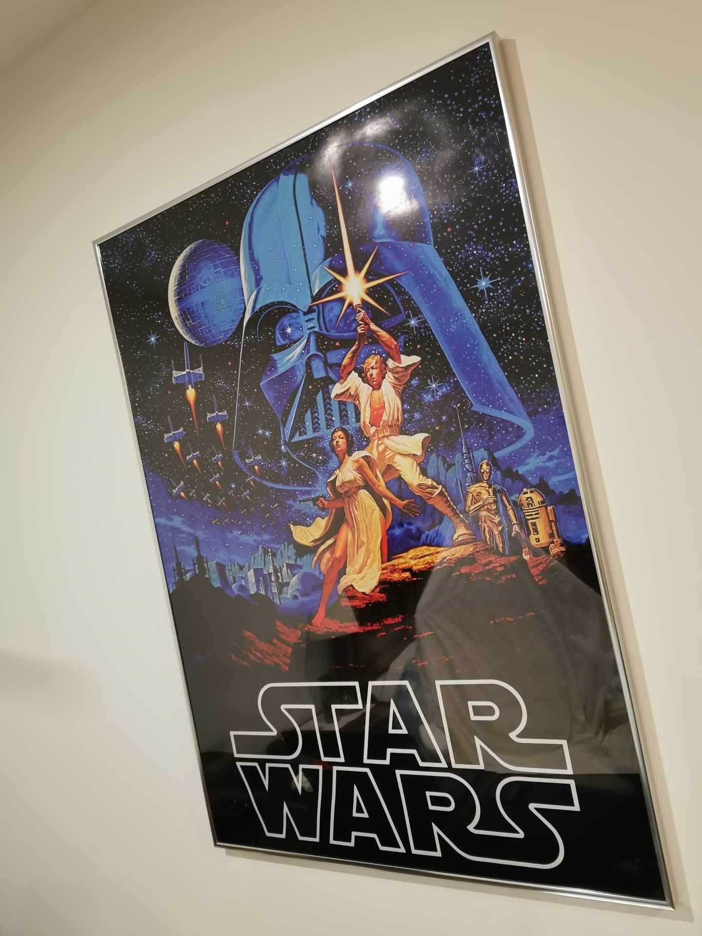 Poster Star Wars Emoldurado