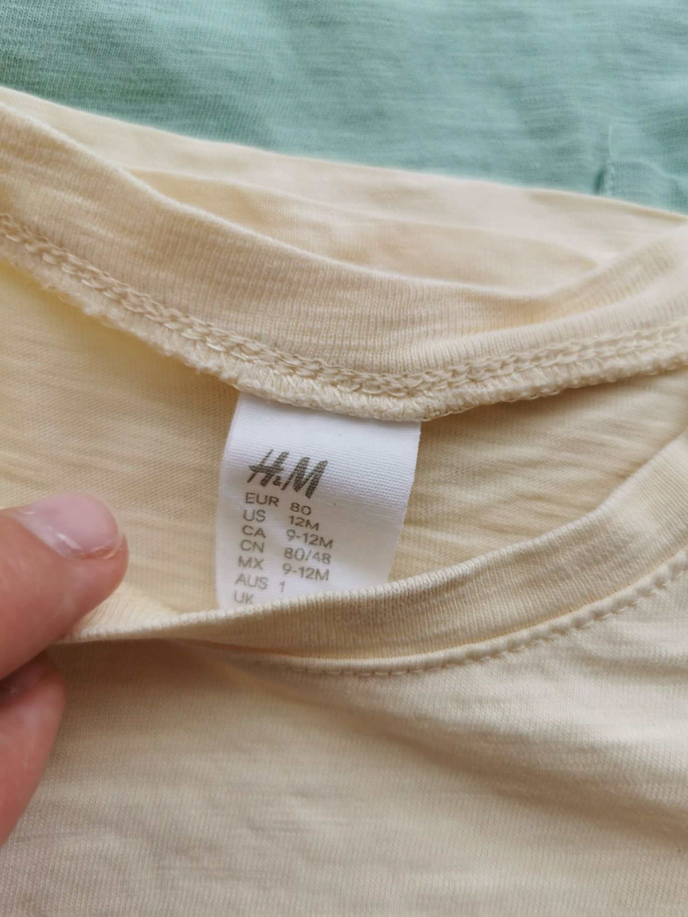 Zestaw 3x koszulka, T-shirt H&M + czwarta GRATIS