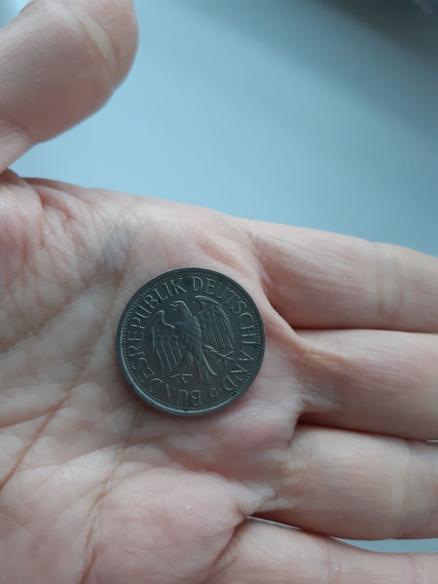 Монета Deutshe Mark 1981 год