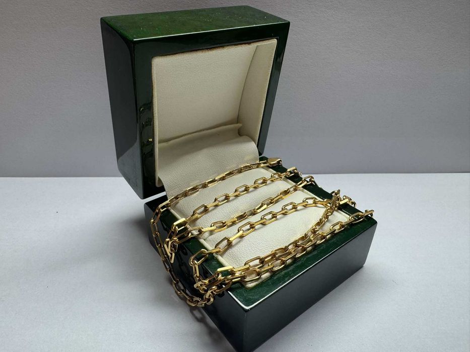 Złoty łańcuszek p585/14K w14,00g dł:55,5cm