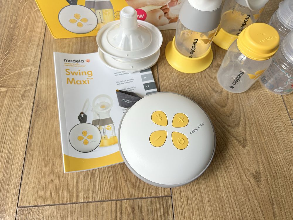 Medela laktator elektryczy podwójny plus gorset medela