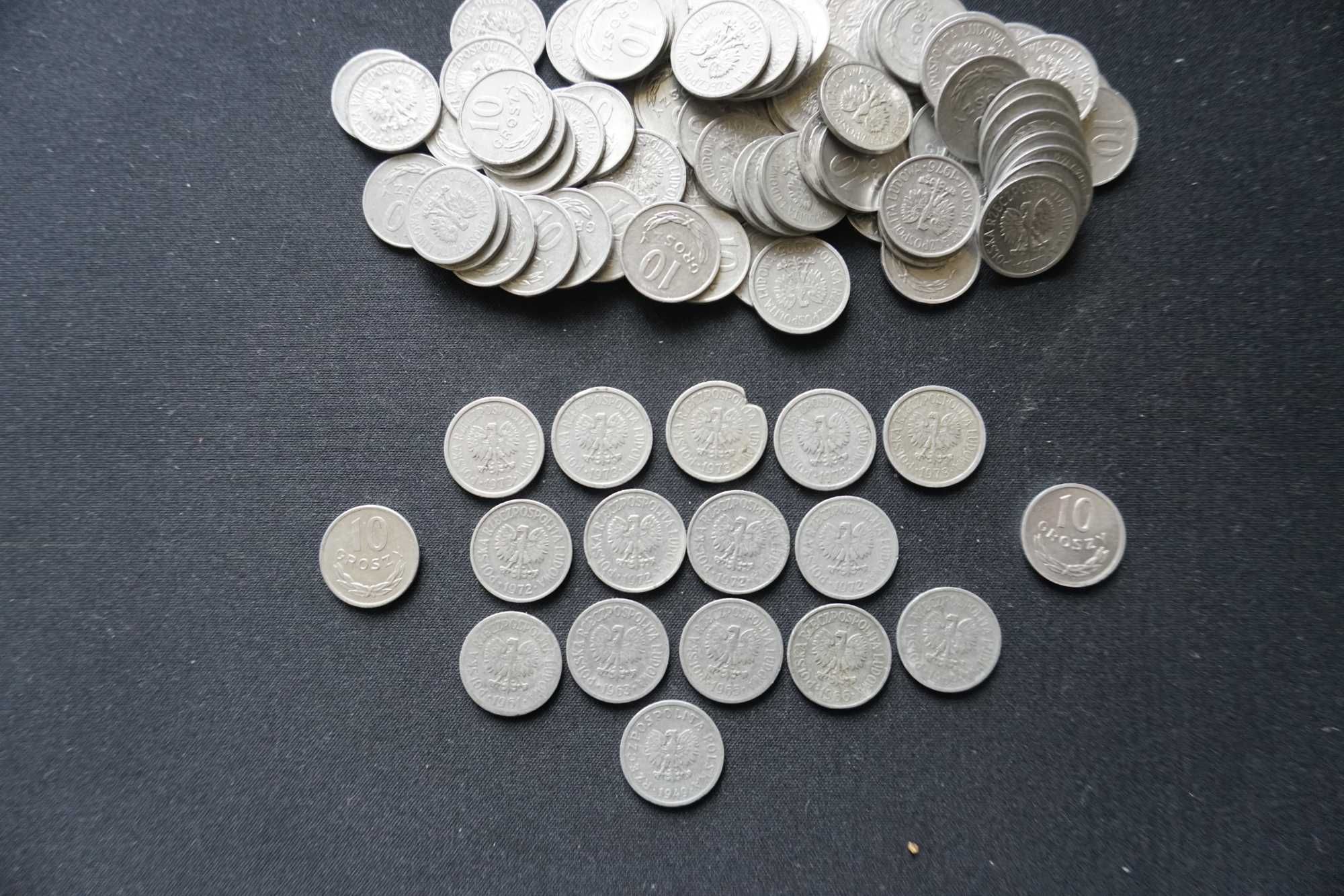 10groszy PRL lata od  1961 do 1977