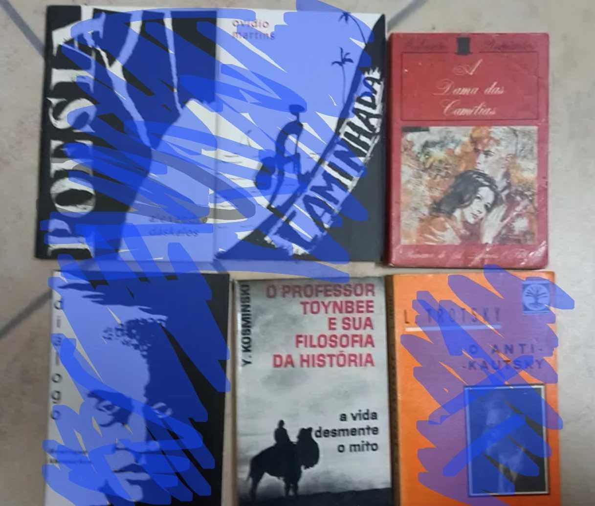 Diversos livros para desocupar