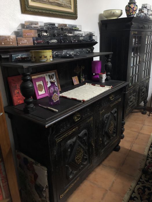 Conjunto de armarios + mesa vintage