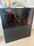 Movel IKEA preto disp. até 26/09