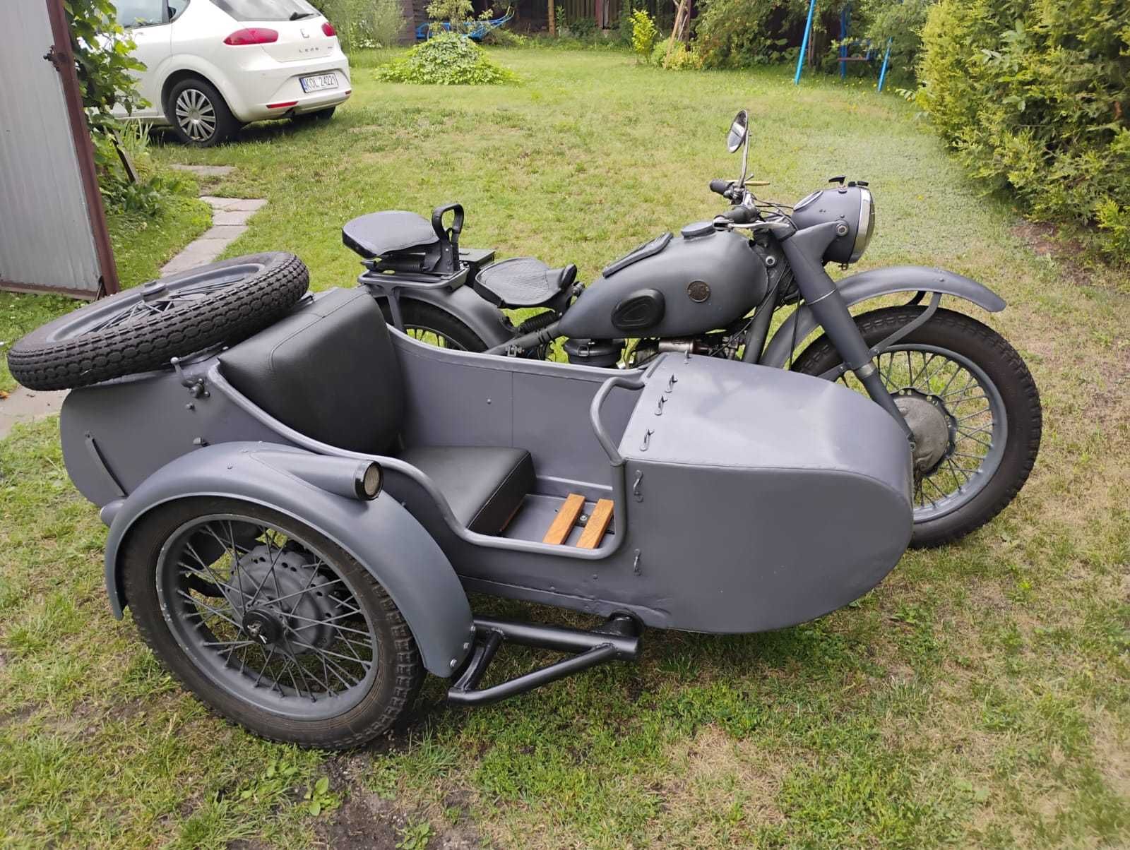 Motocykl M-72 z 1958 roku