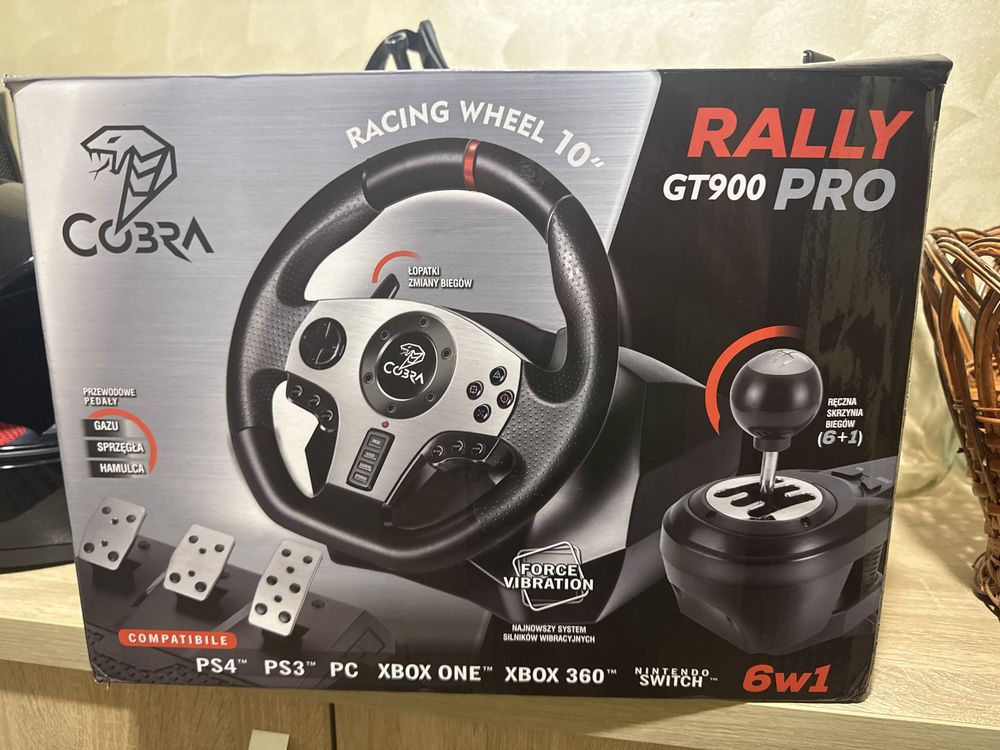 Ігровий маніпулятор cobra rally gt900pro