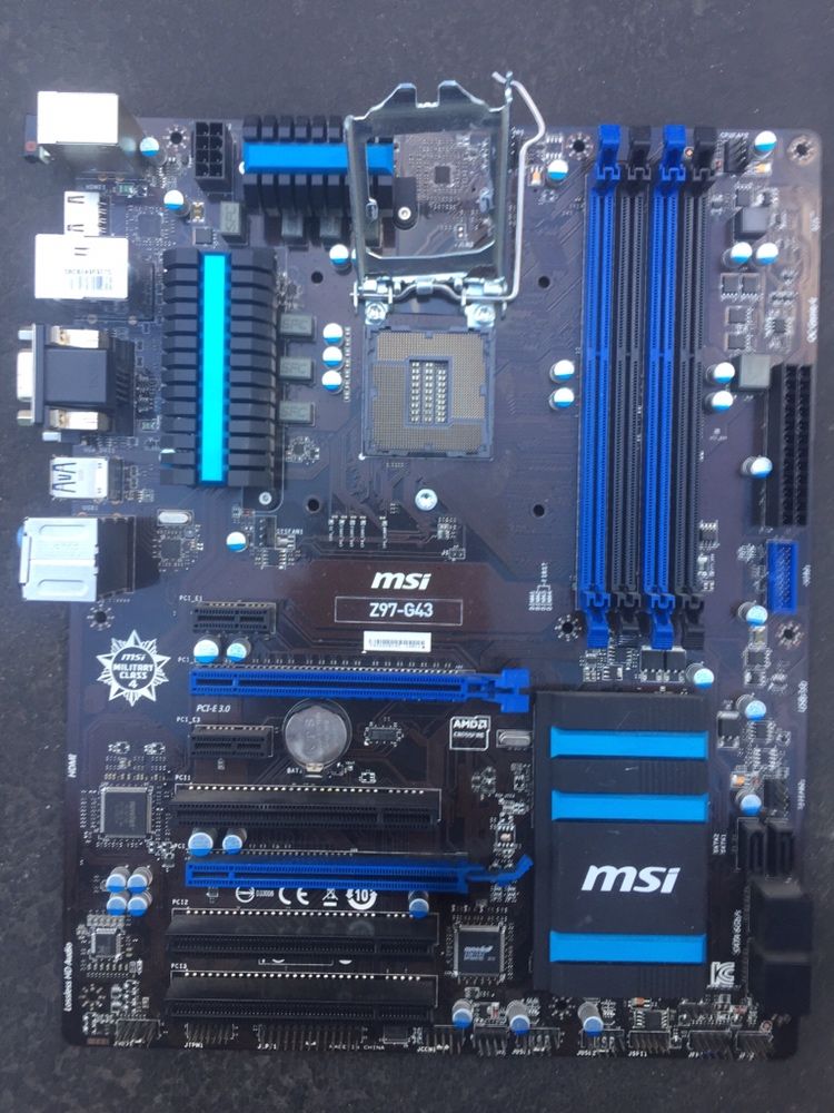 Материнская плата MSI z97-g43