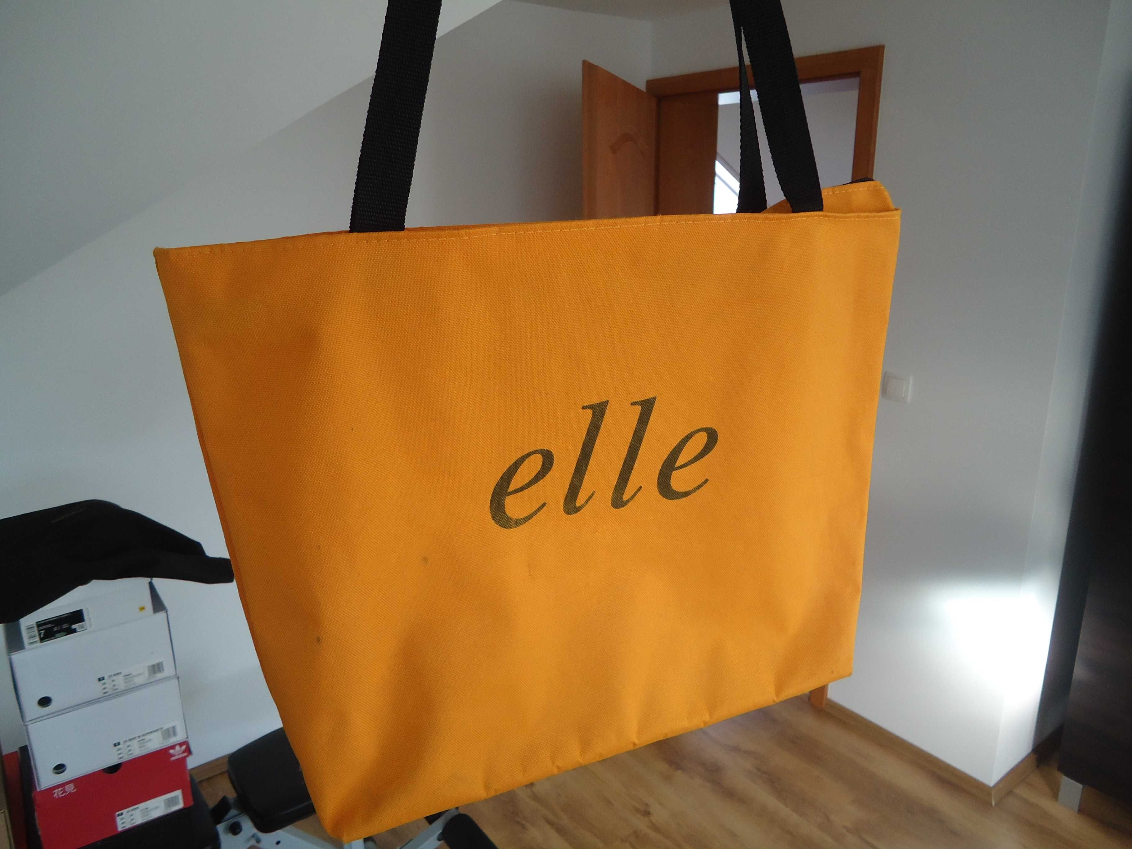 Vintage torba Elle musztardowa lata 90