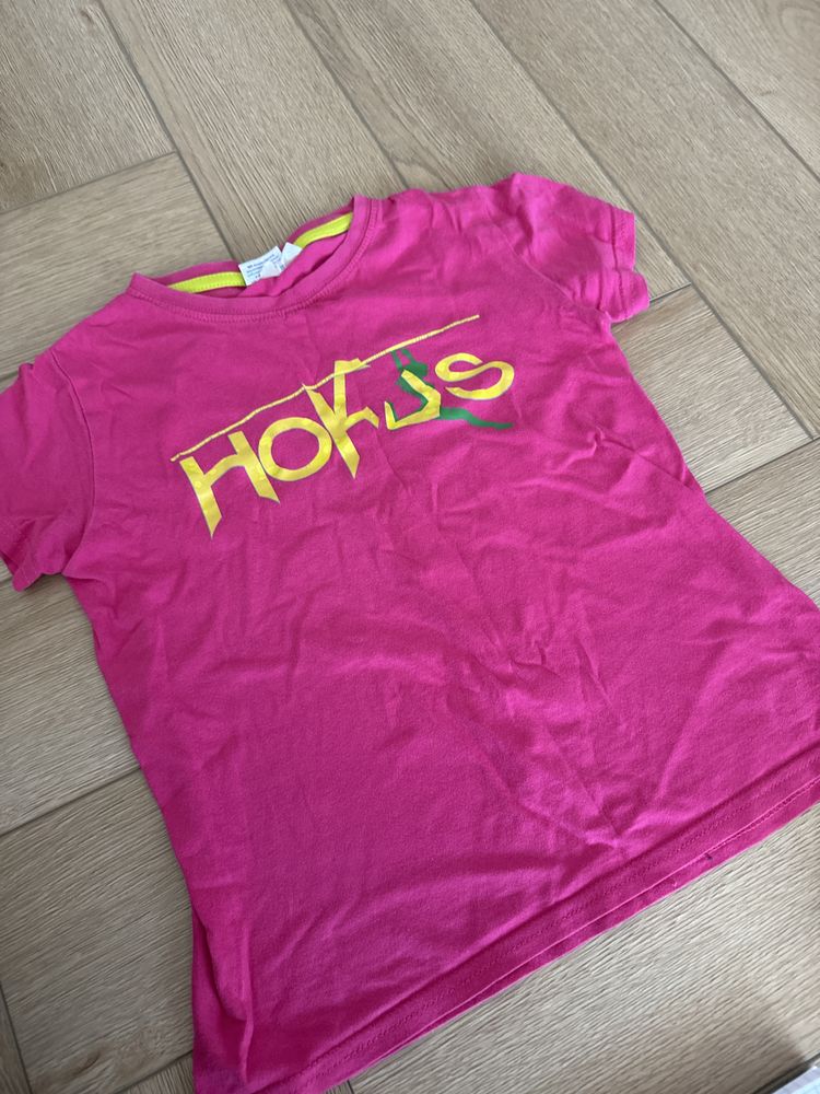 Zestaw spodnie adidas plus koszulka 6 lat