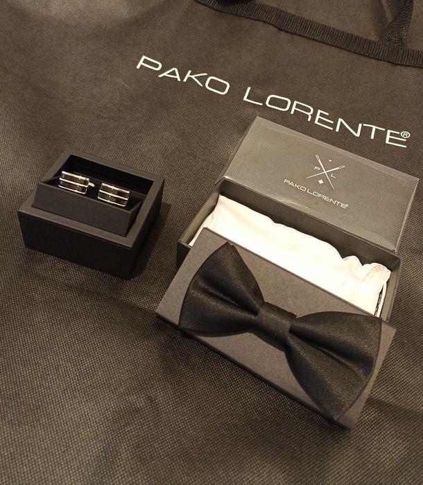 Garnitur ślubny smokingowy Paco Lorente zestaw