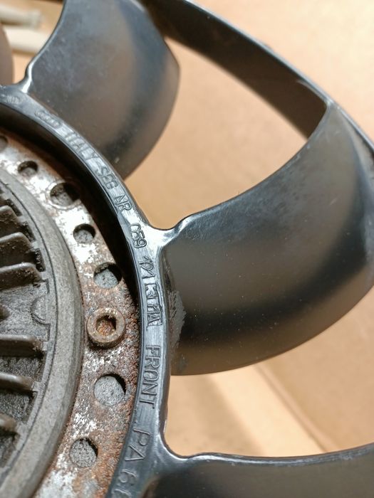 Wiskoza wisko wiatrak wentylator chłodzący 2.5 TDI Volkswagen Audi