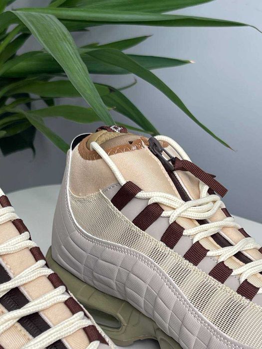 Кросівки Nike Air Max 95 Sneakerboot Beige / кроси Найк Аір Макс 95