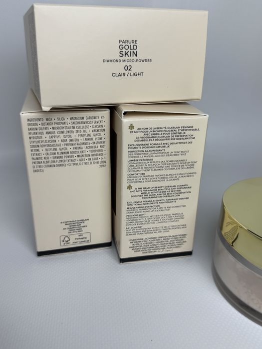 Пудра для обличчя Guerlain 02 Parure Gold Skin Diamond Micro-Powder