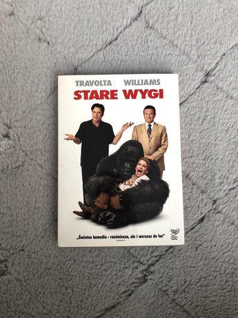 Komedia film DVD, Stare wygi, Travolta, Williams