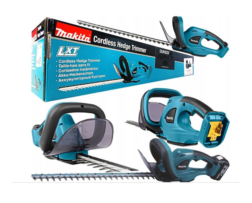 PROFESJONALNE Elektryczne Akumulatorowe Nożyce do żywopłotu MAKITA 18V
