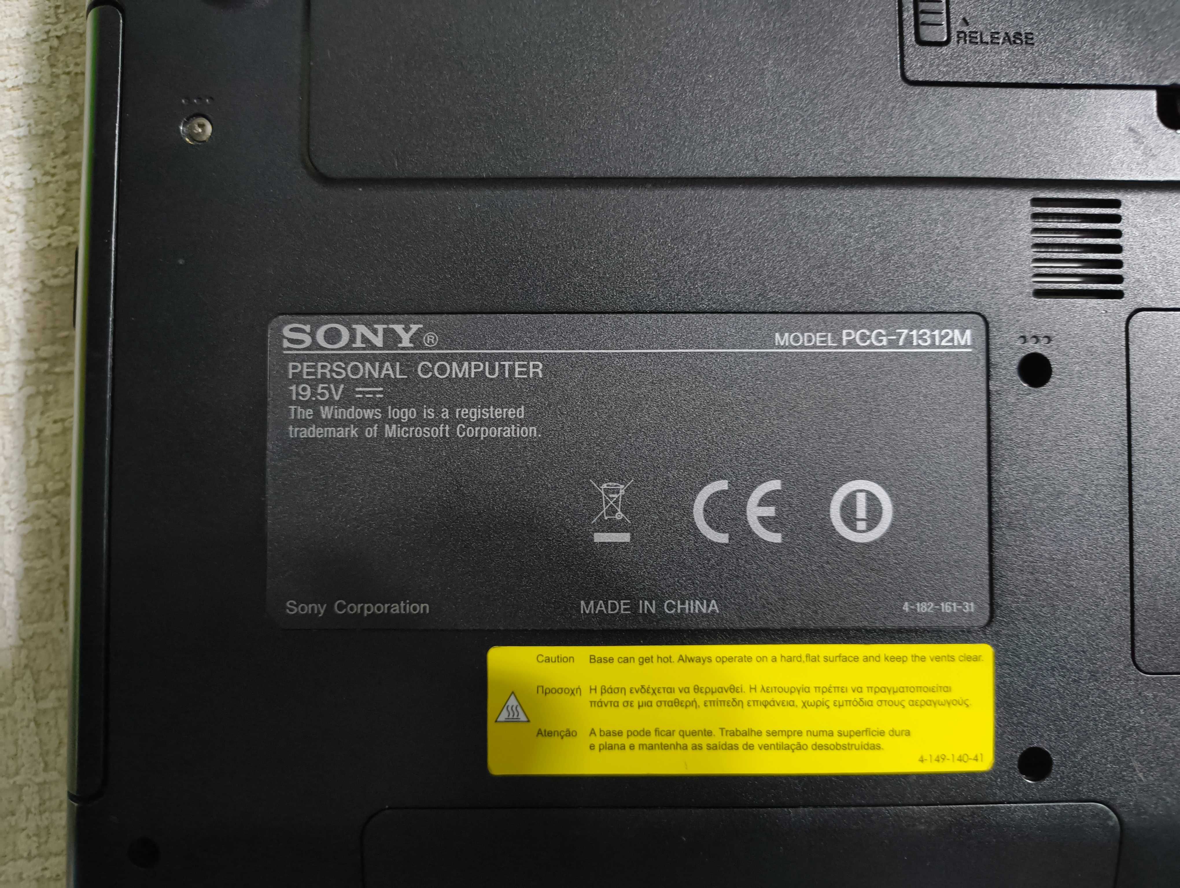 SONY-VAIO-PCG-71312M-VPCEB  Pecas