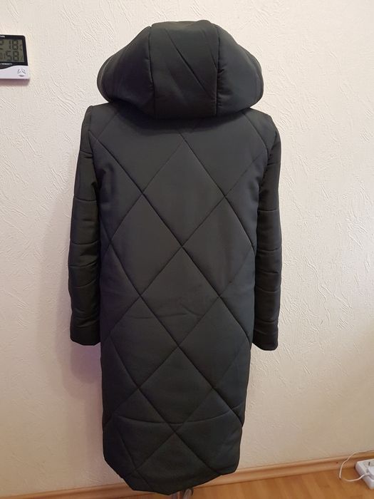 Удленённая куртка-пуховик  зимняя