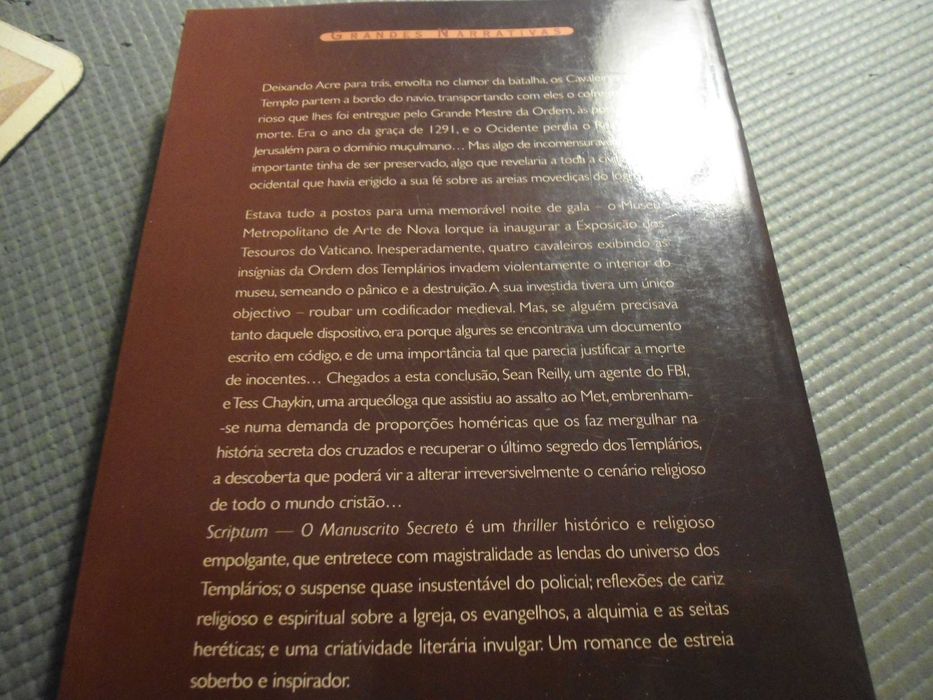 Scriptum-O manuscrito Secreto de Raymond Khoury
