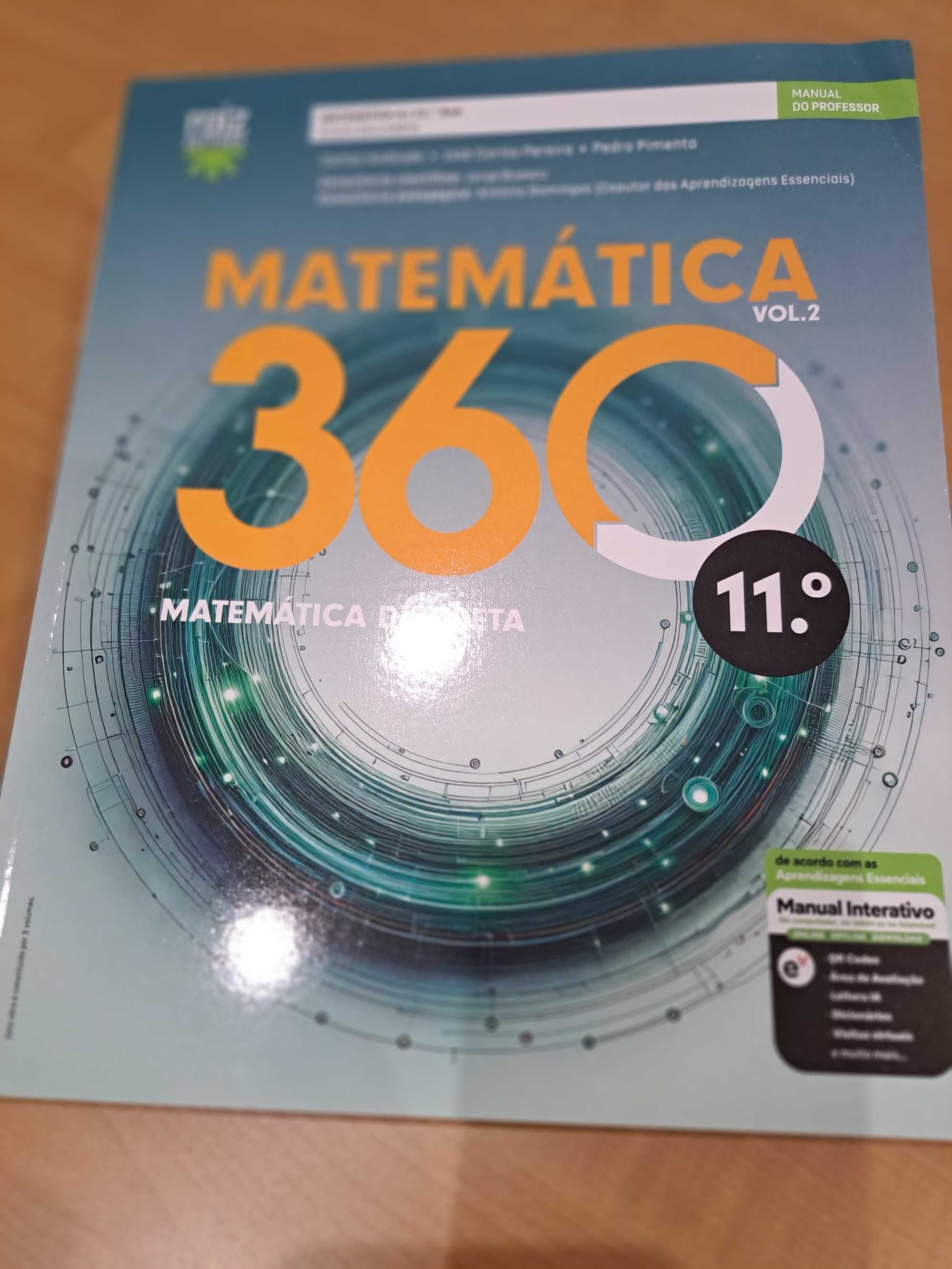 Manual Matemática 360 - 11 Ano