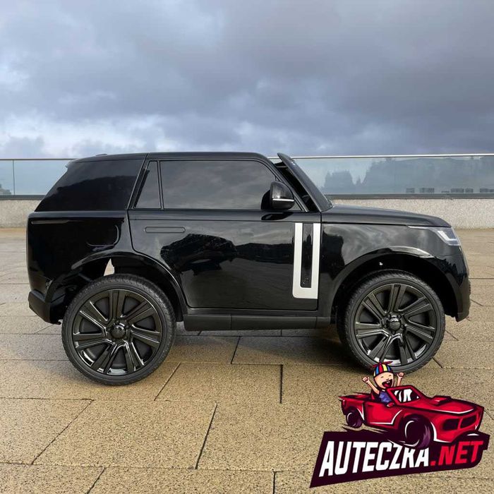 Samochodzik 2osobowy RANGE ROVER + panel MP4 do bajek autko 24V MOCNE!