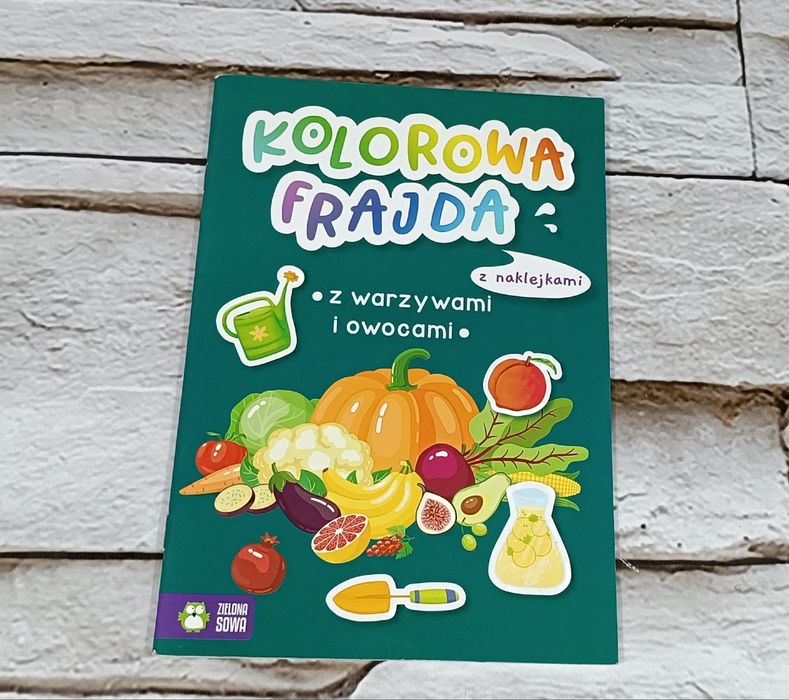 Zestaw trzech kolorowanek Kolorowa frajda