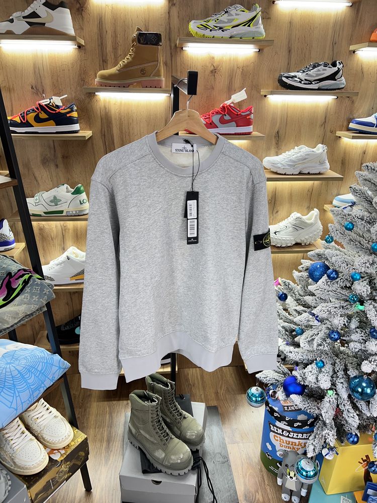 Світшот Stone Island Logo Patch Grey