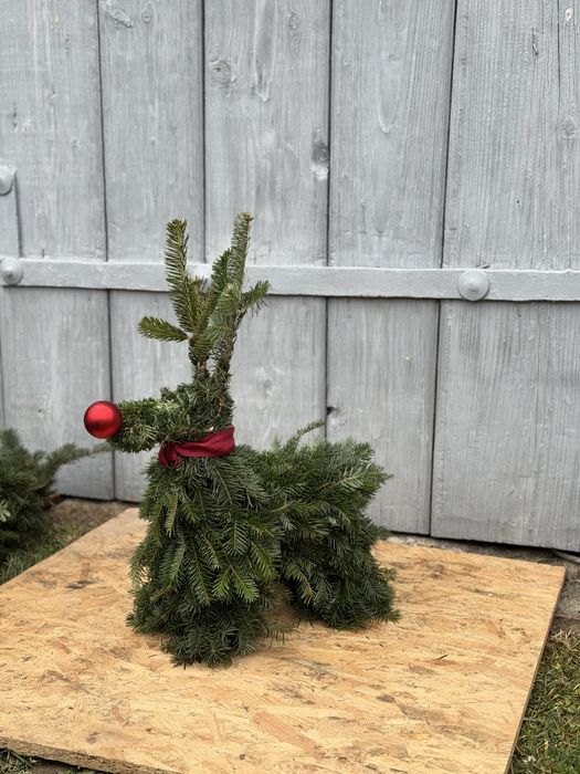 АКЦІЯ !Віночки, гірлянди, олені вироби з ялини декор