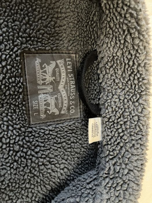 Levis sherpa trucker jacket