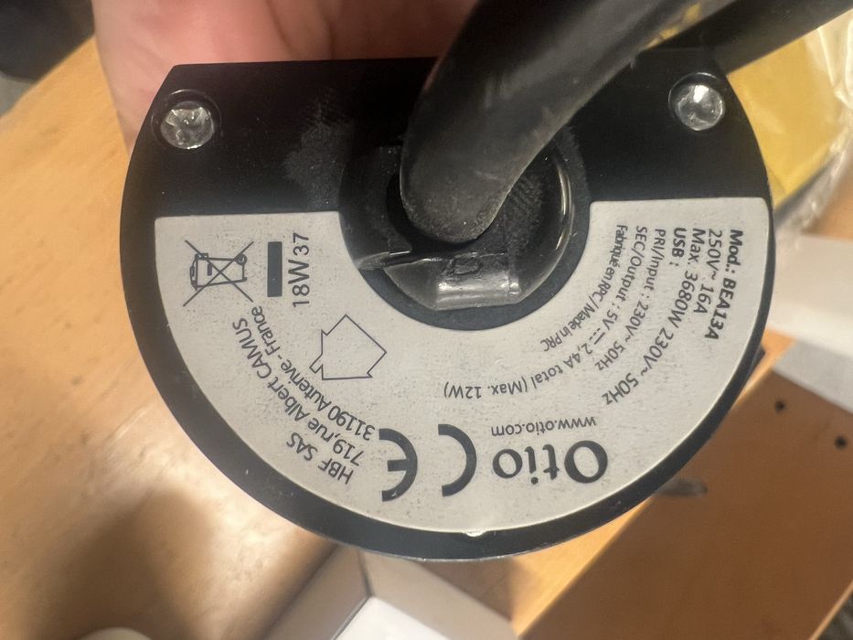 Mediaport 3x230V + USB, wysuwany