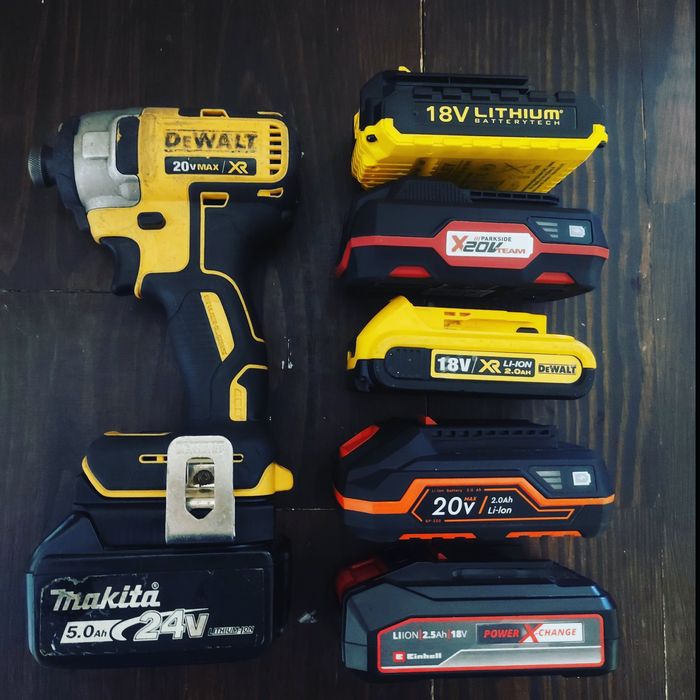 DeWalt адаптер для інструменту з ваших акумуляторів