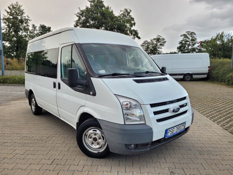 Ford Transit mk7 2.2 TDCI 110km-9 osobowy-Klima-2006 rok-Hak