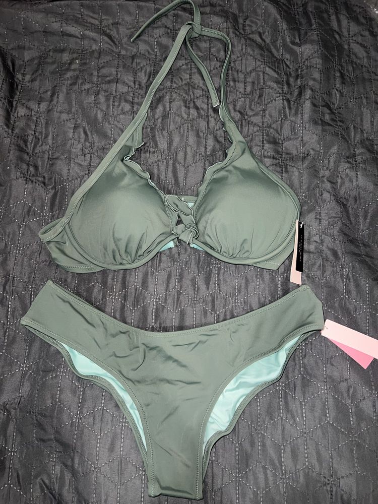 Victoria´s secret 38B M вікторія сикрет купальник Capri Ruffle Halter