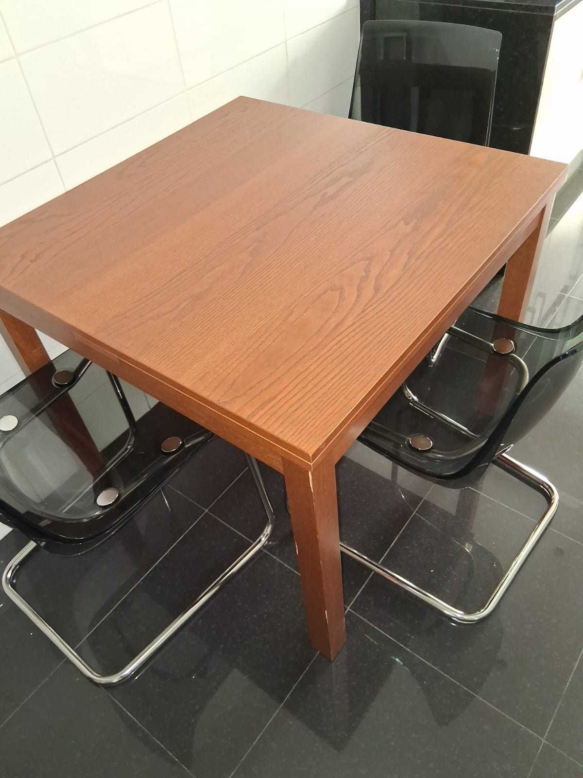 Mesa extensível IKEA + 3 cadeiras TOBIAS