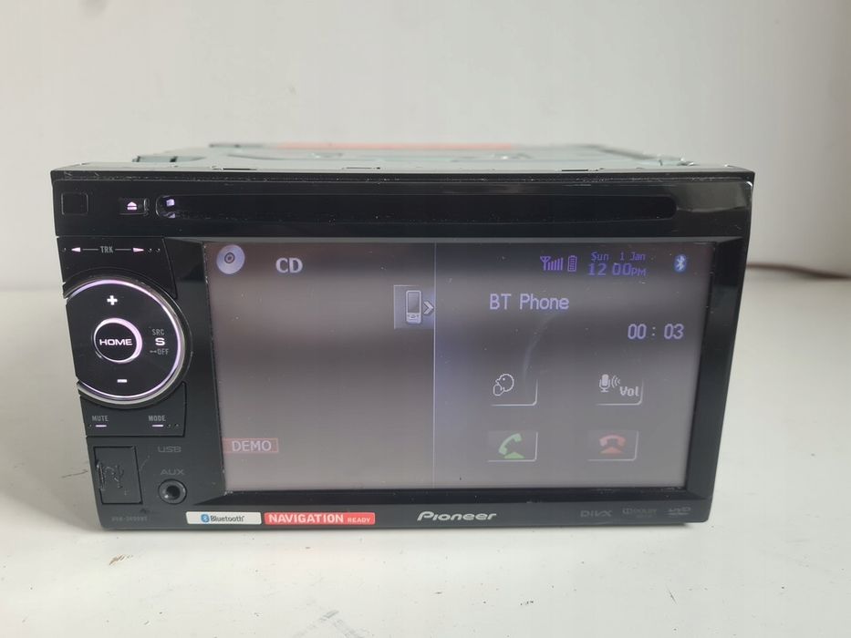 Radio mp3 pioneer avh-2400bt bluetooth usb divx vw golf sharan t4…