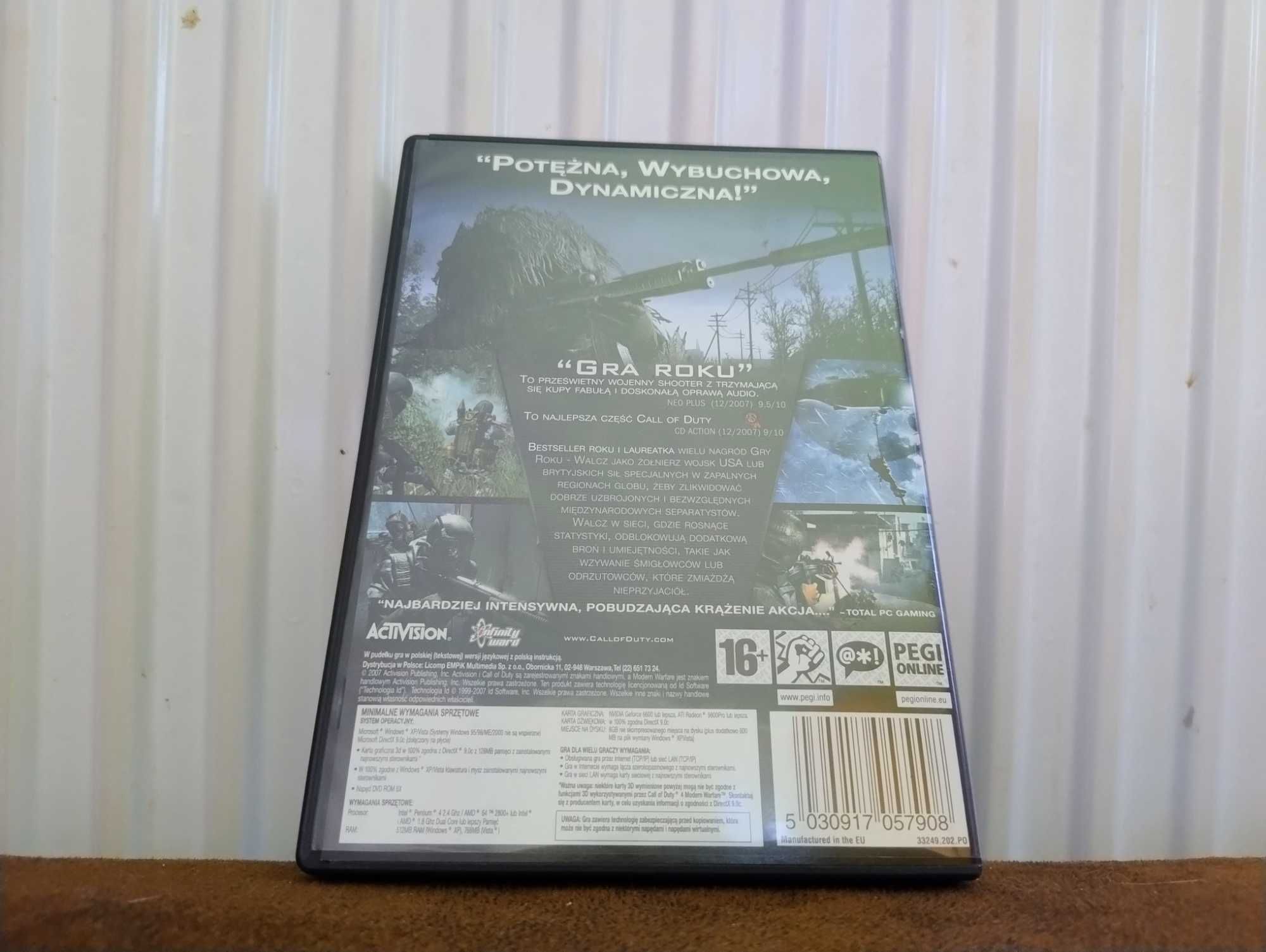 Call of Duty 4: Modern Warfare / GAME OF THE YEAR EDITION / PC /UNIKAT