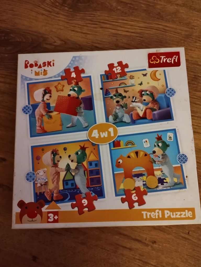 Puzzle Trefl Bobaski i Miś