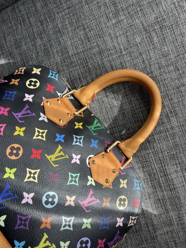 Louis Vuitton Takashi Murakami torba alma oryginalna z workiem