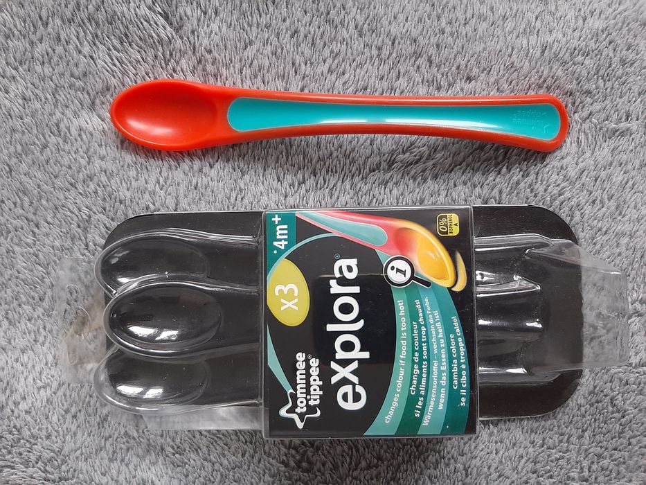 tommee tippee łyżeczka z czujnikiem ciepła NOWA