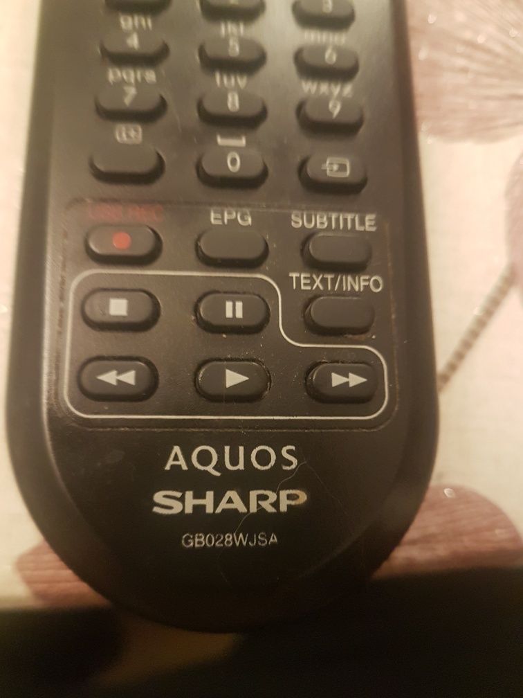 pilot do tv Sharp aqous