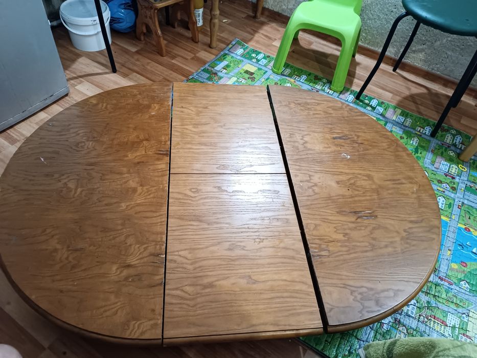 Продам круглый стол раздвижной
