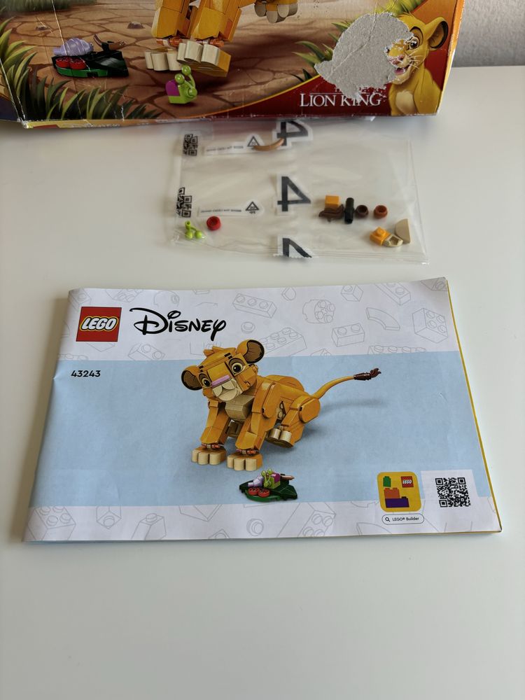LEGO Disney Classic 43243 - Simba, O Rei Leão - Versão Cria